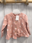 Preview: belly button Sweatjacke Gr. 74  rosa Bären braune Punkte