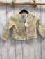 Preview: The Flagship Company Jacke Gr. 98  gelb blau rosa Muster
