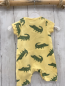 Preview: Alana  Playsuit  Gr. 56   gelb Krokodile 