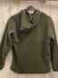 Preview: neu El Corte Inglés  Pullover  Gr. 164  oliv Fleece Kapuze Bauchtasche Reißverschluss NP 17,99 € 
