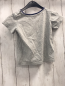 Preview: Baby Boden  T-Shirt  Gr. 92  hellgrau blauer Bund weiß rot gestreifte Brusttasche 
