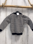 Preview:   Pullover  Gr. 86  schwarz weiße Streifen Strick
