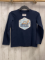 Preview: Jako-o  Langarmshirt Gr. 140  blau Pailettenbild 