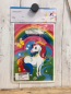 Preview: neu 8  Geschenktüten   bunter Regenbogen Einhorn 