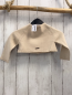 Preview: Boboli  Strickjacke  Gr. 86  beige mit golden Glitzer 