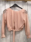 Preview: H&M  Bluse  Gr. 152  lachs Glitzerpunkte 