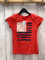 Preview: S´Oliver  T-Shirt  Gr. 104  rot weißes Quadrat blaue Streifen 