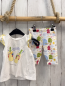 Preview: 2tlg Mayoral  Top + Radler  Gr. 80  weiß Flip Flops Häuse Kinder gelb umhäkelt 