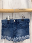 Preview: Bob der Bär  Shorts  Gr. 92  blau Jeans weiße Sticker 