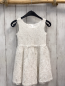 Preview:   Kleid  Gr. 98  weiß Blumenstickerei