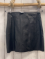 Preview: H&M Rock Gr. 152  schwarz Kunstleder