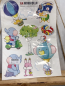 Preview: neu  Wandsticker  Tiere mit Spielzeug 