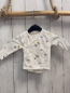 Preview: sense organics Langarmshirt Gr. 50  weiß Bäume