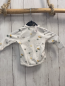 Preview: sense organics Langarmshirt Gr. 50  weiß Bäume
