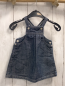 Preview: Petit Bateau  Kleid  Gr. 68  blau Jeans 