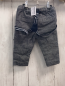 Preview: Kiabi Hose Gr. 68  blau meliert gefüttert mit Hosenträgern