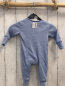 Preview: Alana Schlafanzug Gr. 62  blau gerippt