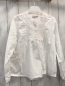 Preview: Noa Noa  Bluse  Gr. 152  weiß gemoktes Vorderteil 