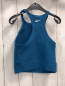 Preview: Nike  Sporttop  Gr. 152  petrol Struktur weiße Gummierung