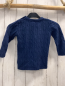 Preview: H&M Pullover Gr. 92  blau Strick Zöpfe