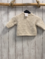 Preview: Zara  Strickjacke  Gr. 68  beige Rauten 