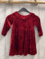 Preview: H&M  Kleid  Gr. 98  rot Samt 
