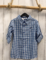 Preview: Manguun Hemd Gr. 122  blau weiß kariert