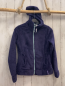 Preview: decathlon Plüschjacke Gr. 158  lila hellblauer Reißverschluss