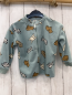 Preview: H&M  Fleecejacke  Gr. 92  mint Bären + Hunde 