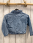 Preview: zara Jeansjacke Gr. 110  blau gestickte Blumen