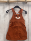 Preview:   Kleid  Gr. 110  rost Kord Fuchsgesicht 
