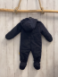 Preview: Steiff Winteroverall + Schühchen  Gr. 62  blau Kapuze 