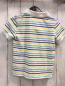 Preview: H&M T-Shirt Gr. 110  weiß bunte Streifen Kragen