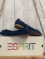 Preview: Esprit  Ballerinas Gr. 36  blau Schleife aus glänzenden Quadraten 