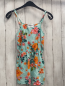 Preview: H&M  Playsuit Gr. 146/152  mint Blumen 