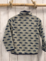 Preview:  Pullover Gr. 116  grau Fleece blaue Autos + Bund