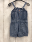 Preview:   Playsuit   Gr. 104  blau Rüschenbund 