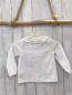 Preview: Name it  Bluse  Gr. 104  weiß großer Kragen mit Häkelei 