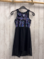 Preview:   Kleid  Gr. 134  schwarz Pailettenoberteil 