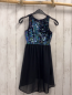 Preview:   Kleid  Gr. 134  schwarz Pailettenoberteil 