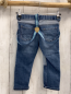Preview: H&M  Hose  Gr. 92  blau Jeans grauer Kniebereich Hostenträger verstellbarer Bund 