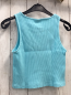 Preview: Zara  Top Gr. 134  hellblau Rippen 