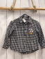 Preview: H&M  Hemd  Gr. 110  schwarz weiß kariert Micky Mouse 