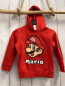 Preview:   Pullover  Gr. 110  rot Kapuze Super Mario 