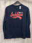 Preview: Jack & Jones Langarmshirt  Gr. 164  dunkelblau + rot weiße Schrift