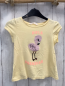 Preview: H&M  T-Shirt  Gr. 116  gelb Flamingo Schrift 