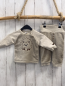Preview: 2tlg  Pullover + Leggings  Gr. 68  beige + Plüsch mit Igel 