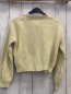 Preview: Vertbaudet  Strickjacke  Gr. 122  gelb Rippen 