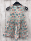 Preview: sergent major Kleid Gr. 98  hellblau rote Blumen
