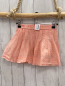 Preview: Cyrillus  Rock Gr. 116  weiß lachs Druck 